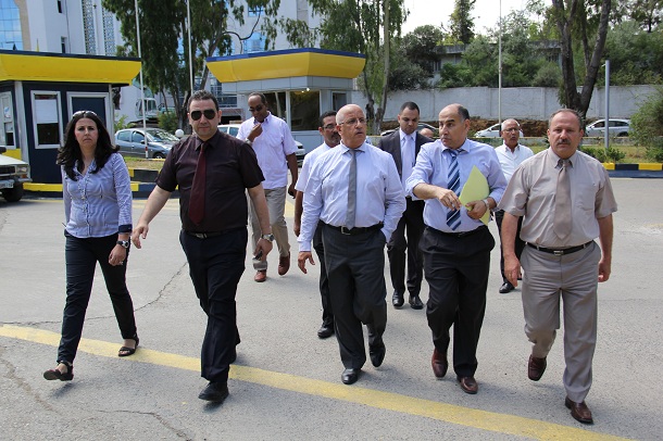 Le Président Directeur Général en visite de travail et d’inspection des installations de Naftal de la wilaya d’Alger 