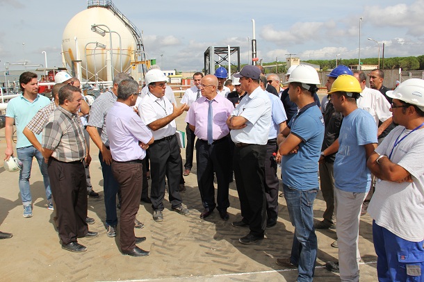 Le Président Directeur Général effectue une visite de travail dans les wilayas d’Annaba et de Skikda