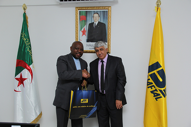 Le Directeur général reçoit l’Ambassadeur de l’Afrique du Sud à Alger