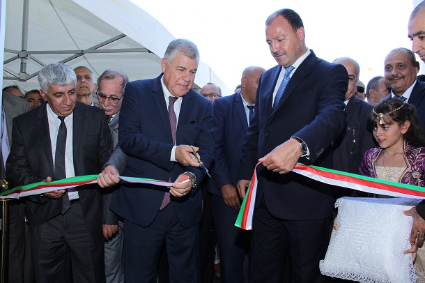 Le Ministre de l’Energie inspecte et inaugure des infrastructures de Naftal à Béjaia