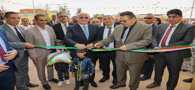 Le Président Directeur Général en visite de travail et d’inspection dans la wilaya de Béchar