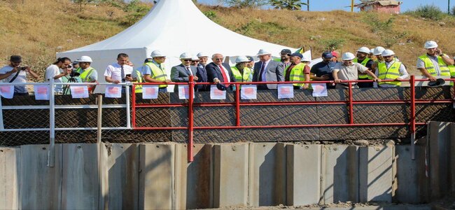 Le Président Directeur Général s’enquiert des travaux d’enfouissement de la canalisation GPL à Oued el Harrach  