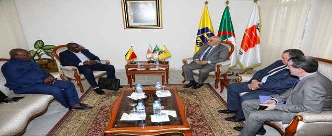 Le Président Directeur Général reçoit une délégation du Ministère des Hydrocarbures de la République du Congo- Brazzaville