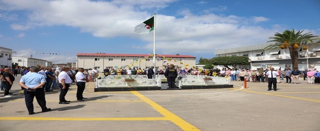 Levée des couleurs à l’occasion du 63e anniversaire de la fête de l’indépendance & de la jeunesse